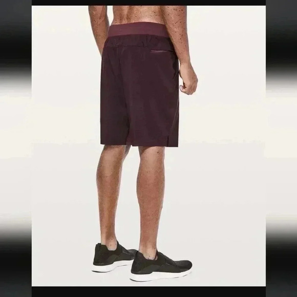 Lululemon T.H.E. Short *Luxtreme Liner 9"Heathered Texture Printed Dark Adobe - Picture 4 of 8